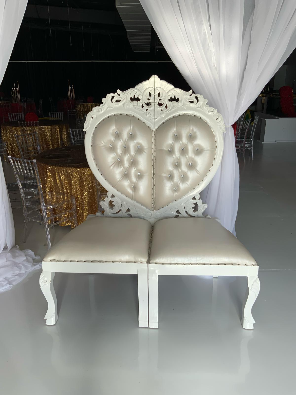 Heart Throne Chair