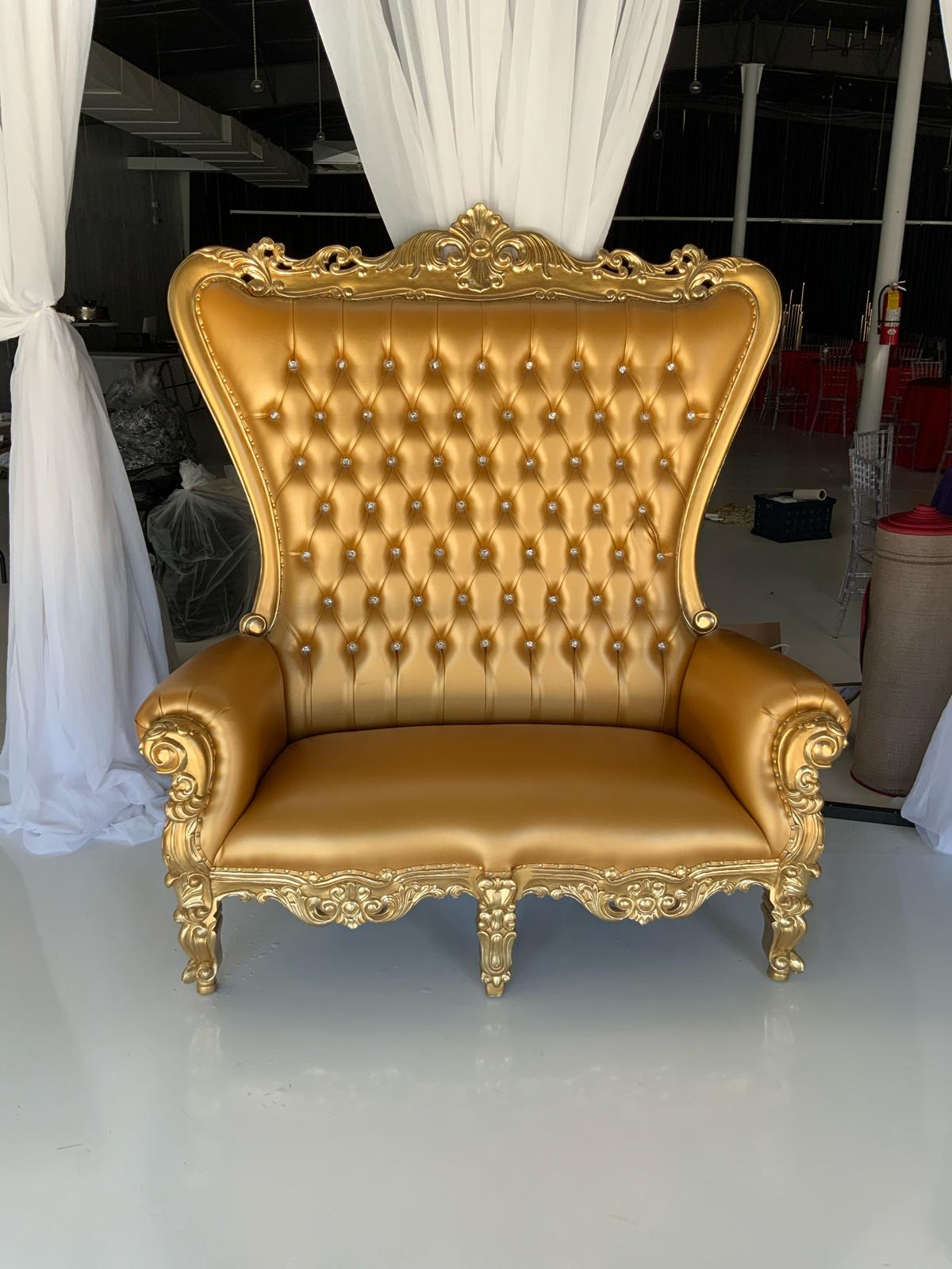 Gold Throne Chair